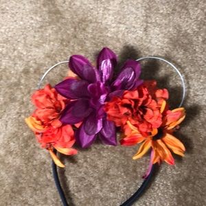 fall floral wire mouse ears